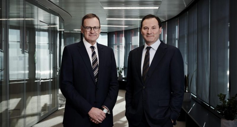 Origin Energy (ASX:ORG) - Chairman, Scott Perkins [left] and CEO, Frank Calabria [right]