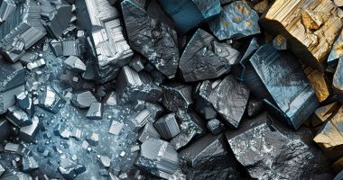 Mineral samples used in lithium-ion batteries
