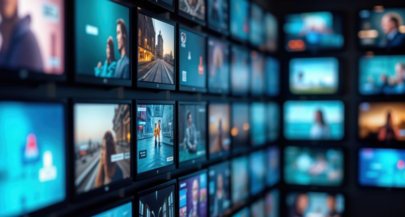 Wall of TVs