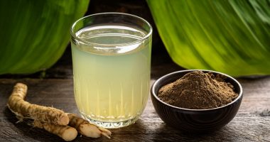 Kava drink and plant root