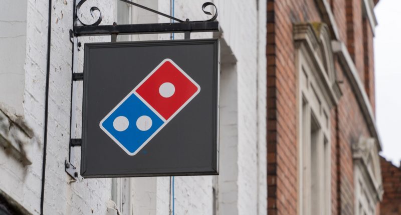 Domino's Pizza sign