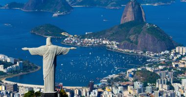 Aerial view of Rio de Janeiro