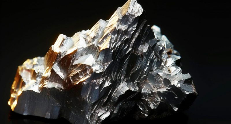 Piece of antimony