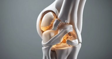 Model of a knee