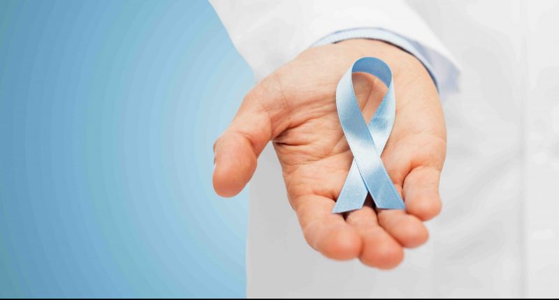 Prostate cancer blue ribbon