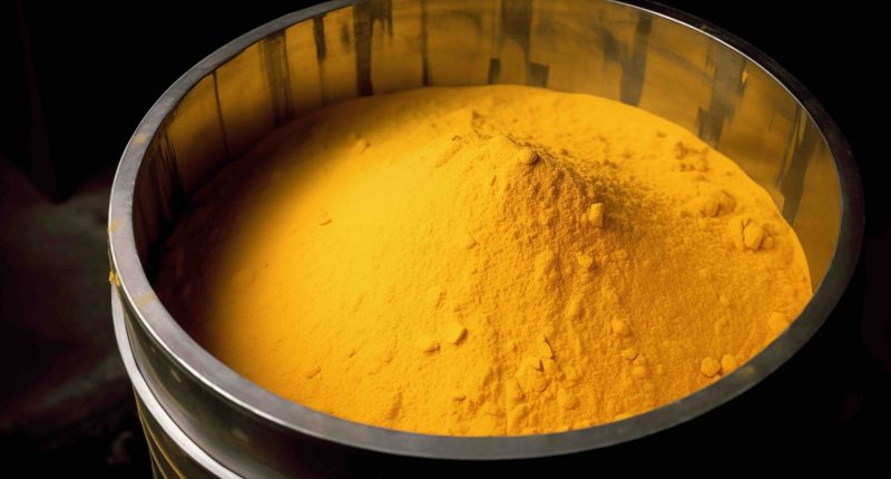 Uranium yellowcake AI gen