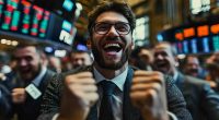 Excited trader
