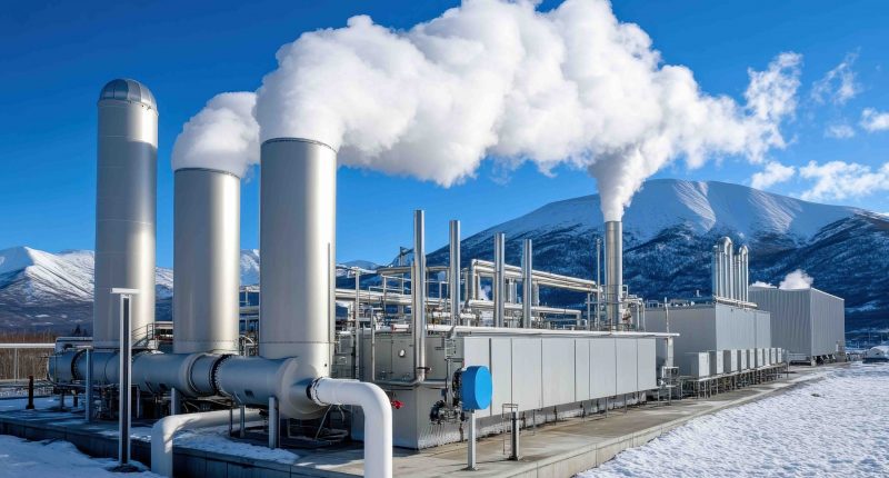 Geothermal concept AI gen