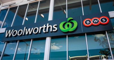 Woolworths frontage in some city